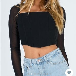 NWT Beverly Long Sleeve Top Size 6